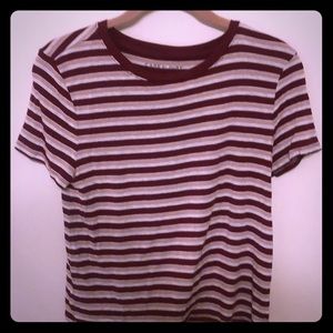 Women’s medium striped T-shirt